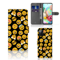 Samsung Galaxy A71 Telefoon Hoesje Emoji - thumbnail