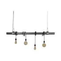 Ztahl design hanglamp Staletti 4L - staal behandeld/zwarte beugels