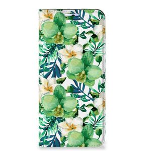 Motorola Moto G31 | G41 Smart Cover Orchidee Groen