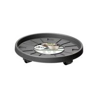 Elho Universele Planttaxi 40 - Schotel - Antraciet - Binnenbuitenaccessoires - Ø 38.2 x H 6.5, 40 CM