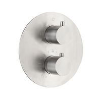 Saniclear Exclusive ronde inbouw kraan thermostatisch 304 RVS