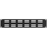 Monacor RCP-8722U 19 rack afdekplaat 2 HE