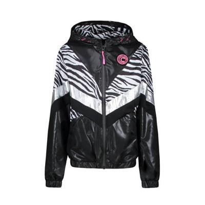 Cars zomerjas Siyem met zebraprint zwart/wit Cars zomerjas Siyem met zebraprint zwart/wit