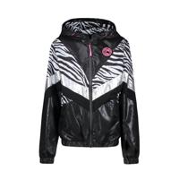 Cars zomerjas Siyem met zebraprint zwart/wit