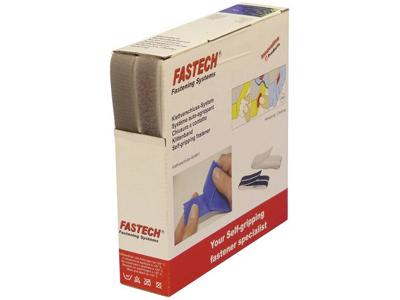 FASTECH® B20-STD082210 Klittenband Om op te naaien Haak- en lusdeel (l x b) 10 m x 20 mm Lichtgrijs 10 m