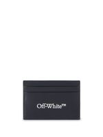 Off-White porte-cartes Bookish à logo imprimé - Noir