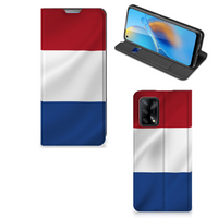 OPPO A74 4G Standcase Nederlandse Vlag