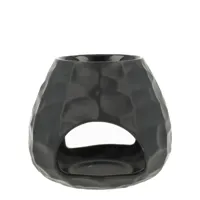 Scentchips Bol Gebeiteld Zwart waxbrander geurbrander