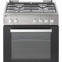 ETNA FGV160RVS fornuis Vrijstaand fornuis Gaskookplaat Roestvrijstaal A