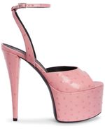 Giuseppe Zanotti sandales GZ Aida 150 mm à plateforme - Rose