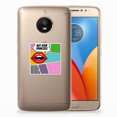 Motorola Moto E4 Plus Silicone Back Cover Popart Princess Motorola Moto E4 Plus Silicone Back Cover Popart Princess