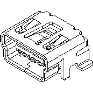 USB On the GO Bus 513870530 Molex 1 stuk(s)