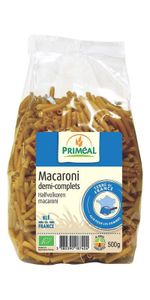 Halfvolkoren macaroni bio