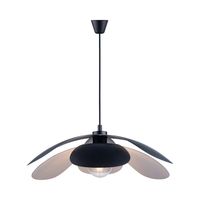 Ronde design lamp 'Maple' DFTP zwart e27 fitting 550mm - thumbnail