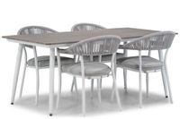 Santika Vivian/Yala 180 cm dining tuinset 5-delig