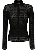 TOM FORD pointelle-knit cardigan - Noir