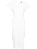 ISABEL MARANT robe Mirna mi-longue - Blanc