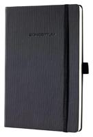 Notitieboek Conceptum CO120 A5 zwart blanco | 1 stuk
