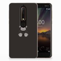 Nokia 6 (2018) Telefoonhoesje met Naam Gorilla