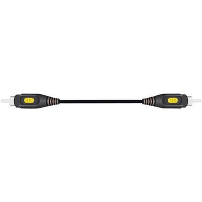 SpeaKa Professional Composite cinch Video Aansluitkabel [1x Cinch-stekker - 1x Cinch-stekker] 10.00 m Zwart