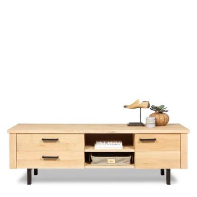 TV dressoir Norway (160cm) | Hout  | Eikenhout | Lichtbruin