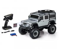 Carson Modellsport Land Rover Defender Zilver 1:8 RC auto Elektro Terreinwagen 4WD RTR 2,4 GHz