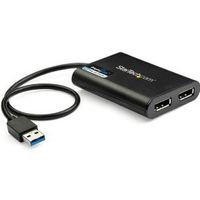 StarTech.com USB-naar-Dual DisplayPort-adapter 4K 60Hz USB 3.0 (5 Gbps)