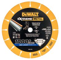 DeWalt Accessoires EXTREME METAL | Doorslijpschijf metaal | 300x(25.4/20)x3.8 mm - DT40258-QZ