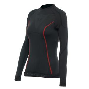 DAINESE Thermo LS Lady, Thermoshirt voor op de moto, Zwart-Rood