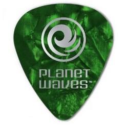 D&apos;Addario 1CGP6-10 groene pearl celluloid plectra 10 pack heavy