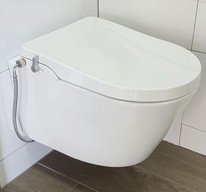 Galva fresh toiletpot met douche wc en bidet zitting randloos