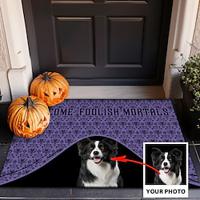 halloween decoraties op maat gemaakte gepersonaliseerde deurmat keukenmat vloermat antislip gebiedskleed oliebestendig tapijt binnen buiten mat slaapkamer decor badkamer mat entree tapijt Lightinthebox - thumbnail