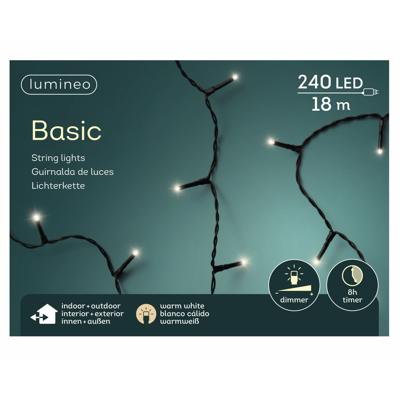 LED basicverlichting 240-lamps, 'warm wit' LED basicverlichting 240-lamps, 'warm wit'