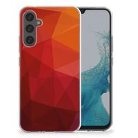 TPU Hoesje voor Samsung Galaxy A34 Polygon Red