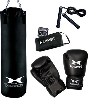 HAMMER Boksset Chicago Volwassene Zware zak Zwart Nylon HAMMER Boksset Chicago Volwassene Zware zak Zwart Nylon