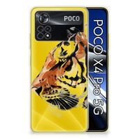 Hoesje maken Xiaomi Poco X4 Pro 5G Watercolor Tiger - thumbnail