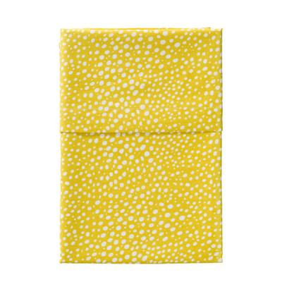 Cottonbaby baby wieglaken hagel 75 x 90 cm okergeel Cottonbaby baby wieglaken hagel 75 x 90 cm okergeel