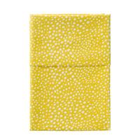 Cottonbaby baby wieglaken hagel 75 x 90 cm okergeel