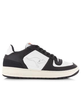 Kangaroos KangaROOS - Game Lo Black/White Zwart Leer Lage sneakers Unisex