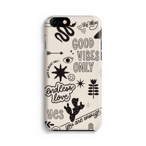 Good vibes: Volledig Geprint iPhone 7 Hoesje