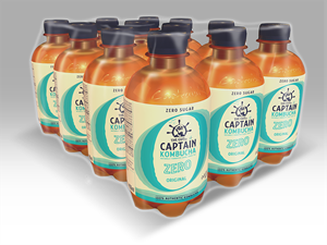 Captain Kombucha Zero Original (12 x 400 ml)