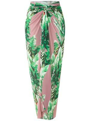 Amir Slama paréo imprimé - Multicolore