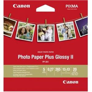 Canon PP-201 13x13 cm 20 vel Photo Paper Plus Glossy II 265 g