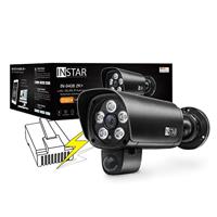 INSTAR IN-9408 2K+ LAN/PoE bewakingscamera met kunstmatige intelligentie - weerbestendige buitencamera - IEEE 802.3af Power over Ethernet - HomeKit - PIR - bewegingsdetectie - groothoek - RTSP