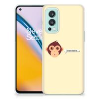 OnePlus Nord 2 5G Telefoonhoesje met Naam Monkey