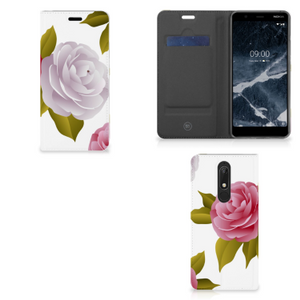 Nokia 5.1 (2018) Smart Cover Roses