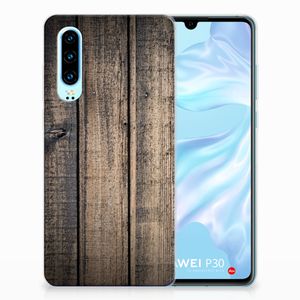 Huawei P30 Bumper Hoesje Steigerhout