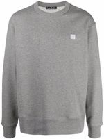 Acne Studios sweat à patch Face - Gris - thumbnail