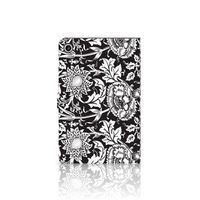 Lenovo Tab M10 Plus 3rd Gen 10.6 inch Tablet Cover Black Flowers