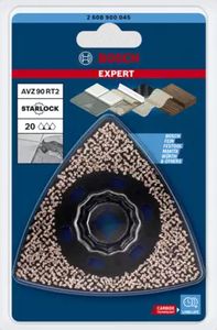 Bosch Accessories 2608900045 EXPERT Sanding Plate AVZ 90 RT2 Carbide-RIFF Schuurplaat 1 stuks 1 stuk(s)